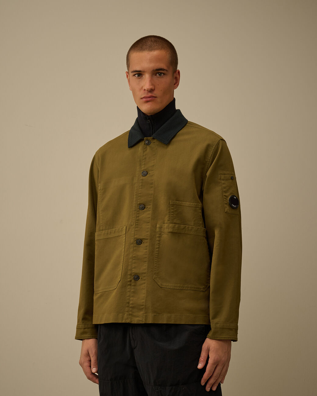 UTILITY BUTTON OVERSHIRT