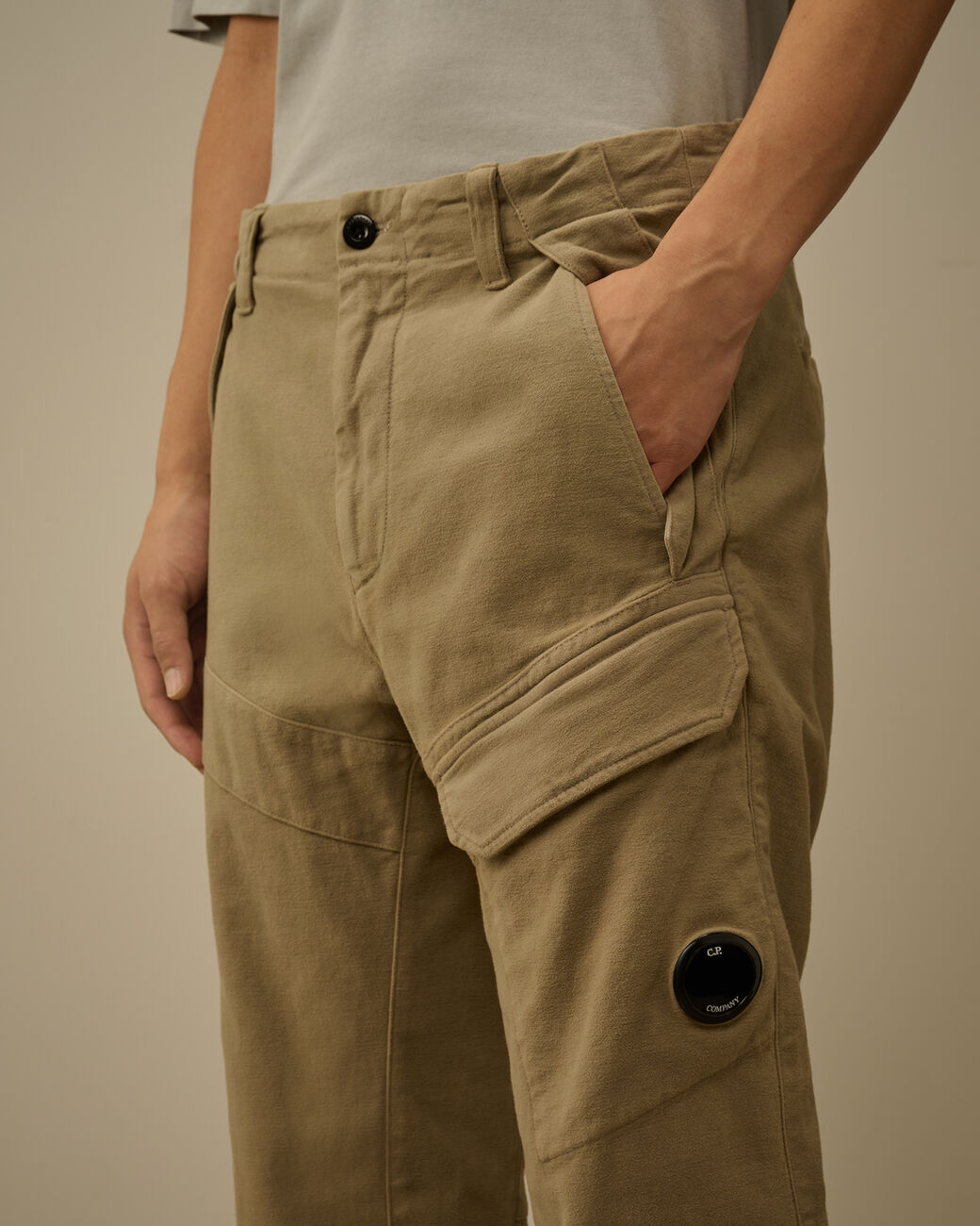 MOLESKIN CARGO PANTS