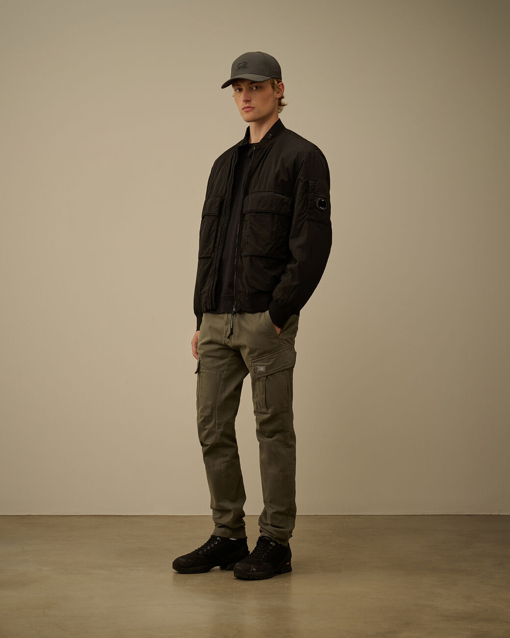 SATEEN CARGO PANTS