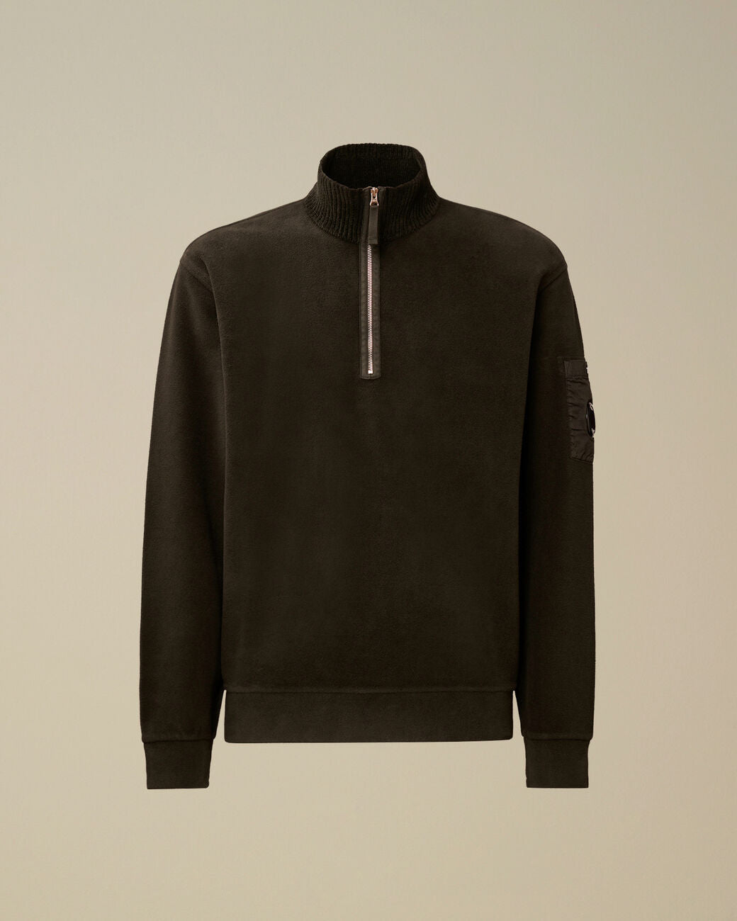 HALF ZIP SWEATSHIRT