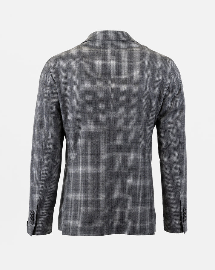 Checked Suit - Black and Grey
