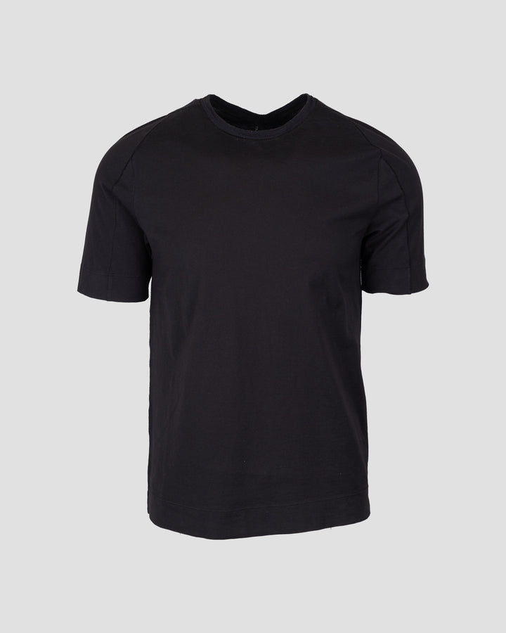 Roundneck regular-fit t-shirt - BLACK
