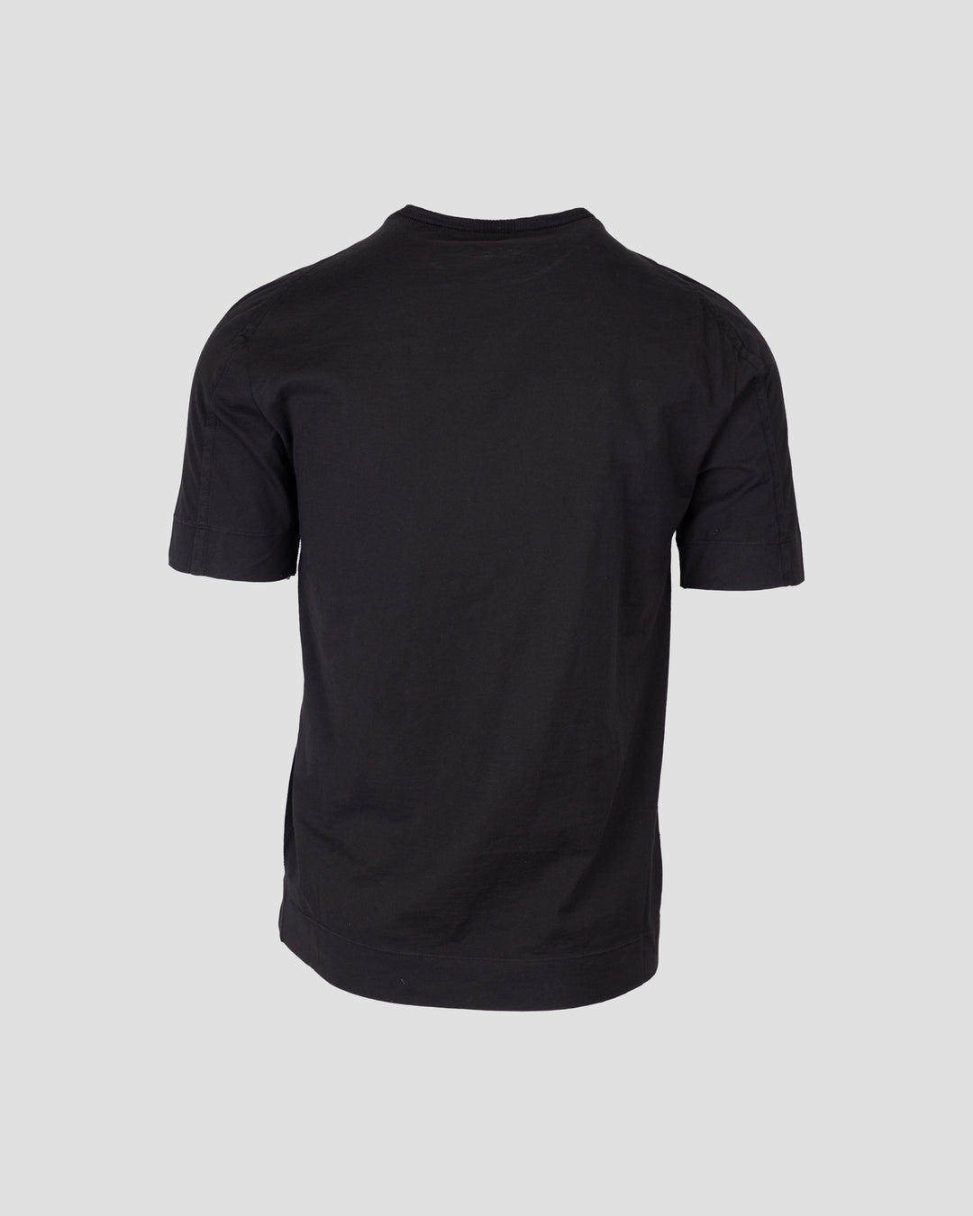 Roundneck regular-fit t-shirt - BLACK