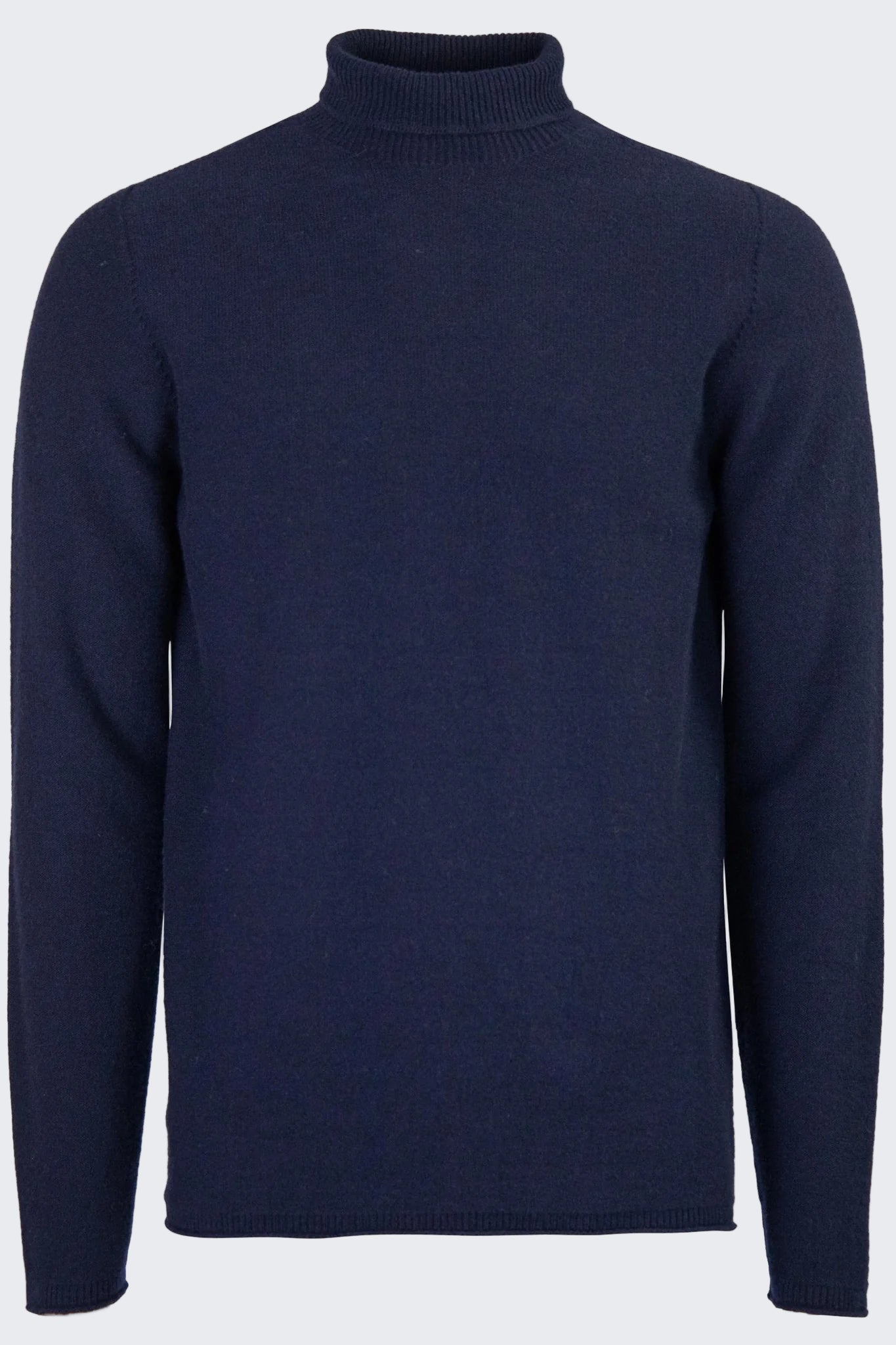 HANNES ROETHER ROLL NECK SWEATER - TORNADO