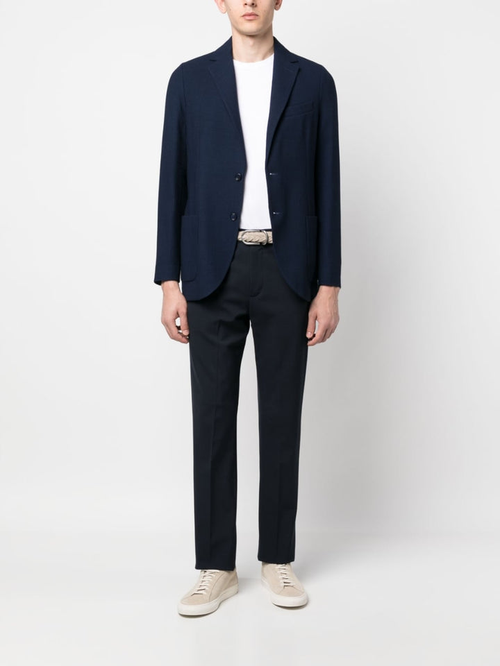 Knitted blazer - Navy
