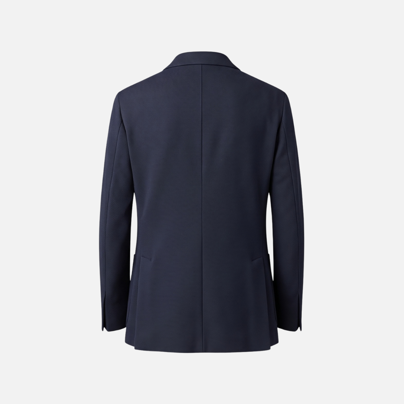 DOUBLE-BREASTED BLAZER - NAVY