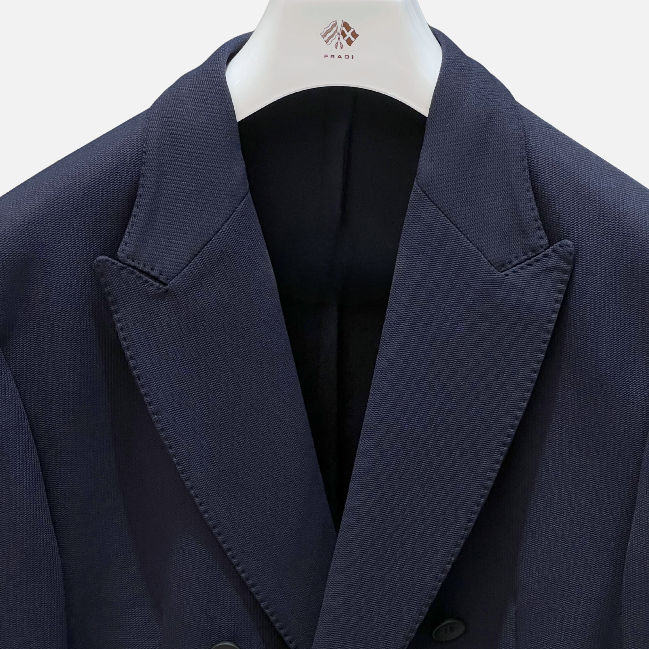 DOUBLE-BREASTED BLAZER - NAVY