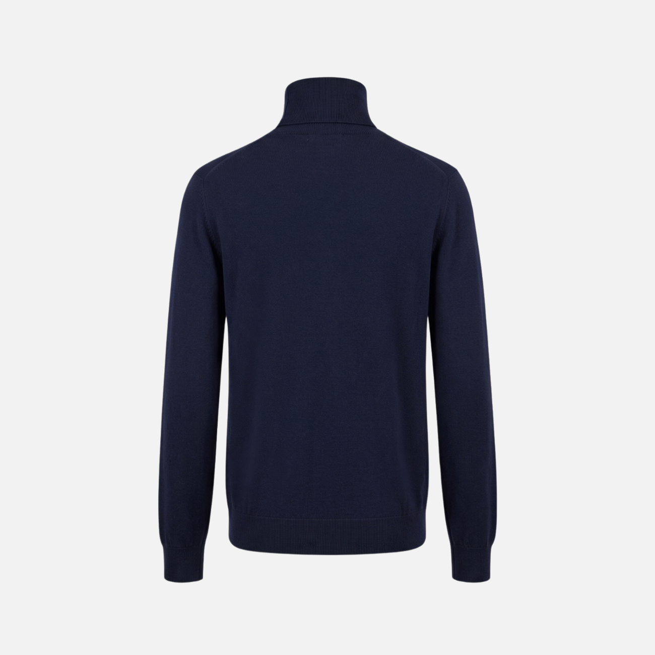 VIRGIN WOOL TURTLENECK - NAVY