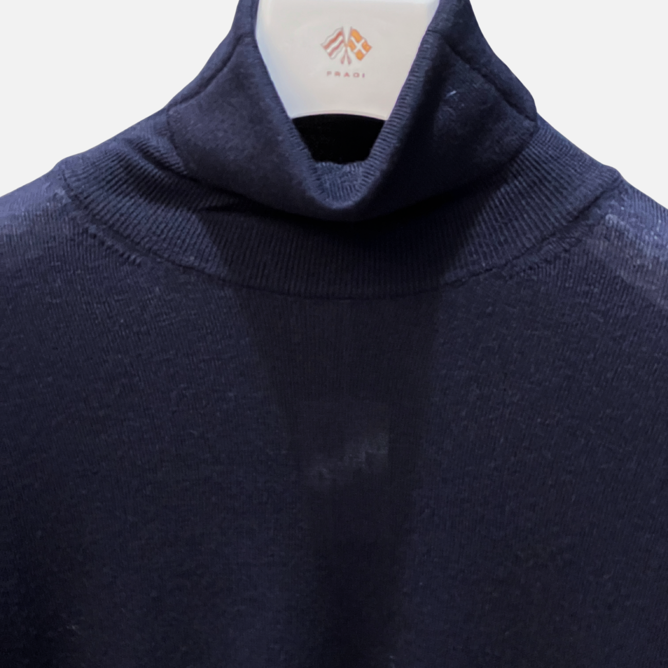 VIRGIN WOOL TURTLENECK - NAVY