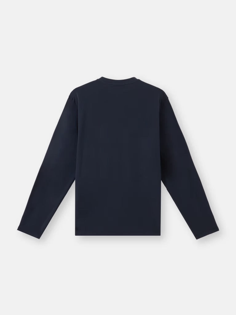 Stone Island Ghost  2100007 CREPE COTTON JERSEY T-shirt - Navy Blue