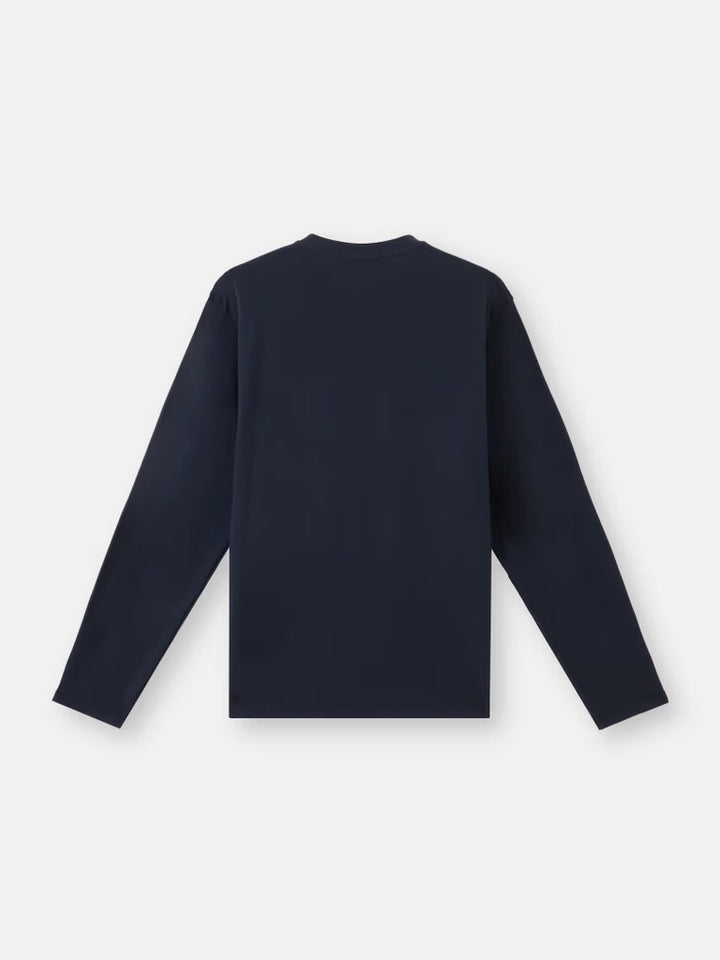 Stone Island Ghost  2100007 CREPE COTTON JERSEY T-shirt - Navy Blue