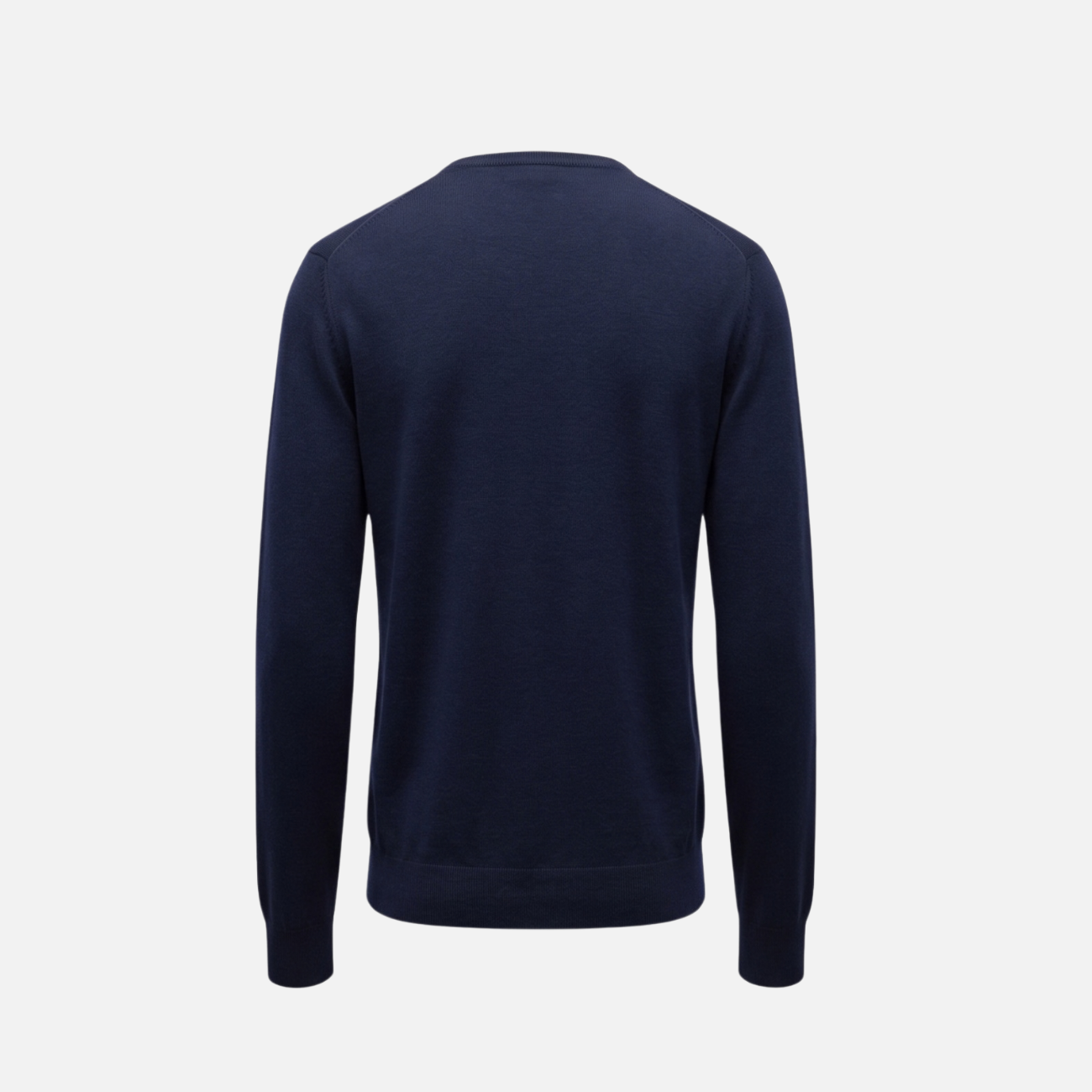 VIRGIN WOOL CREWNECK - NAVY