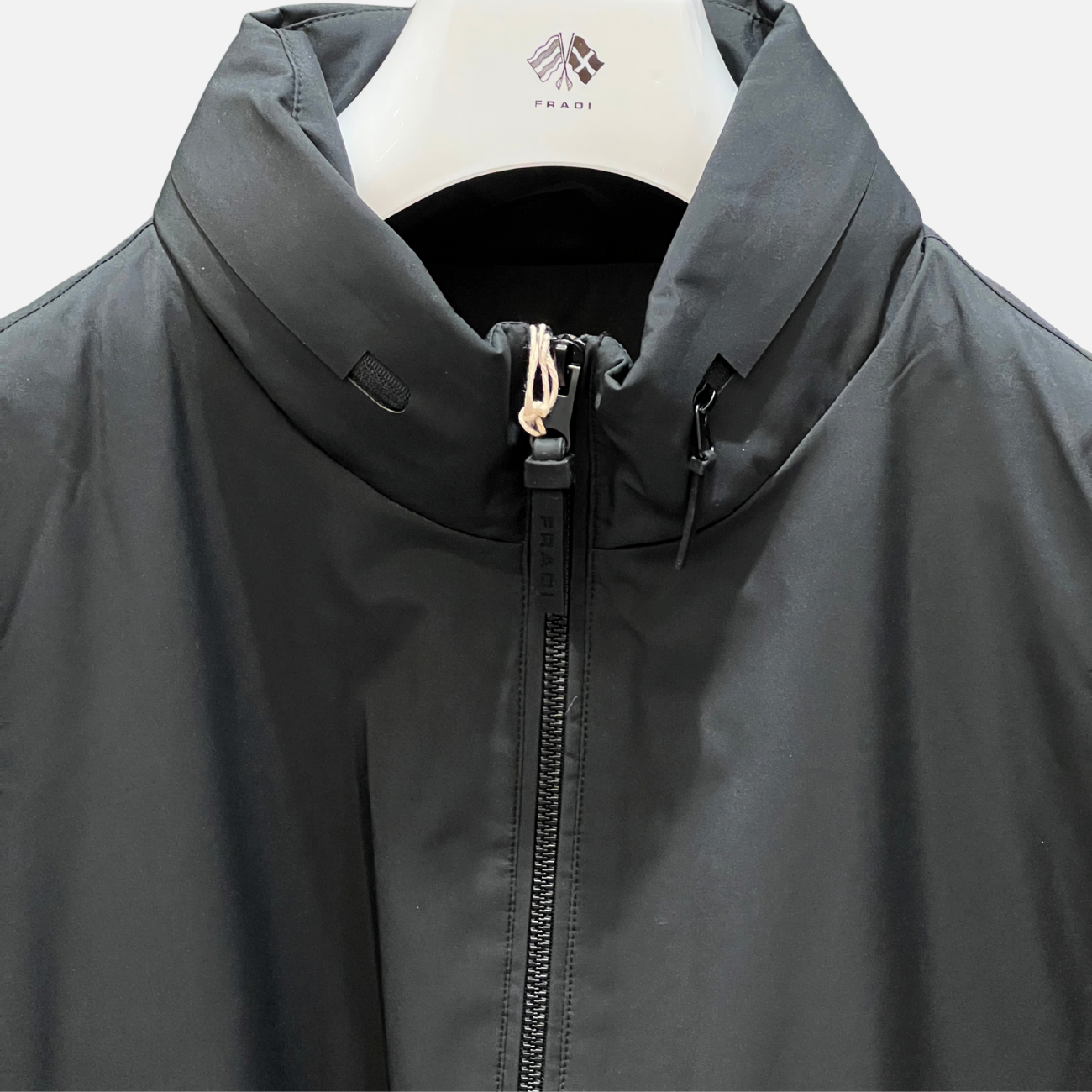 REAL DOWN BOMBER JACKET - BLACK