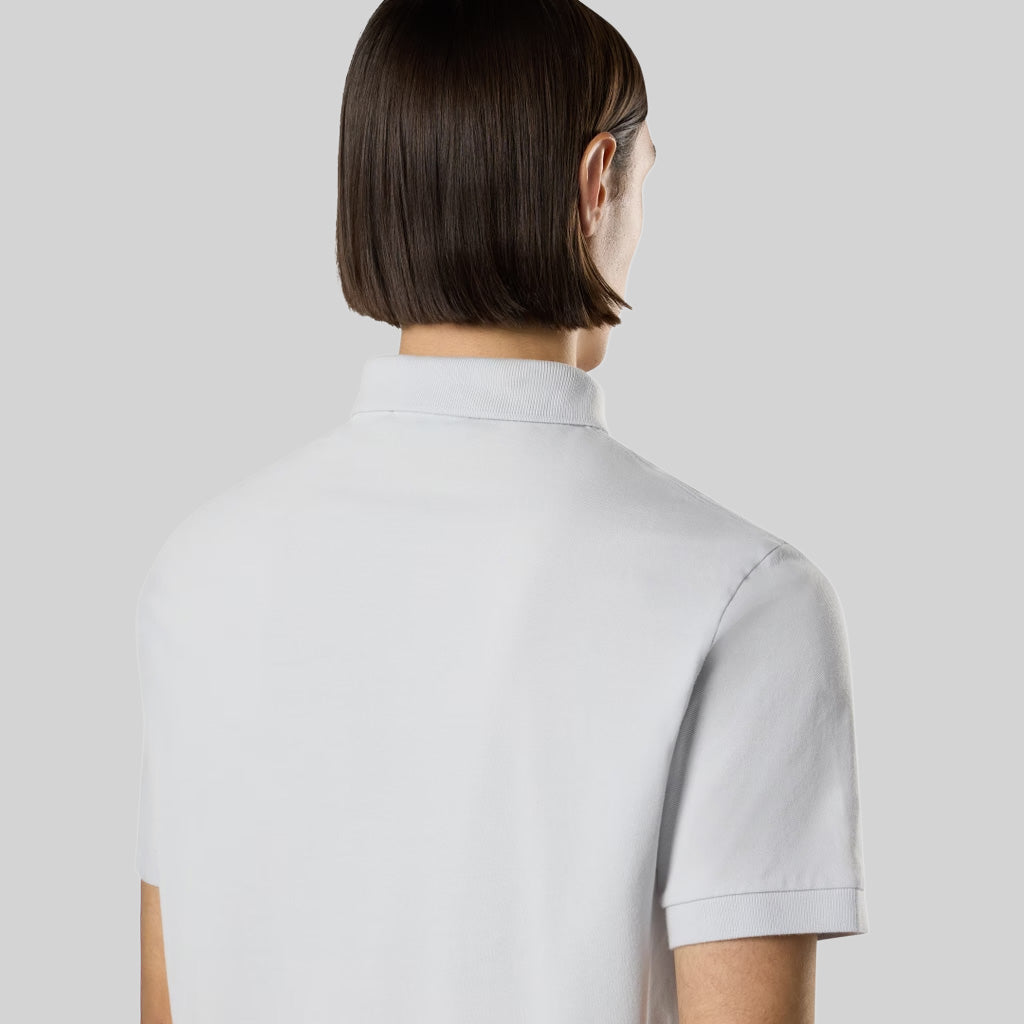 ORGANIC COTTON PIQUÉ SHORT SLEEVE POLO - SKY BLUE