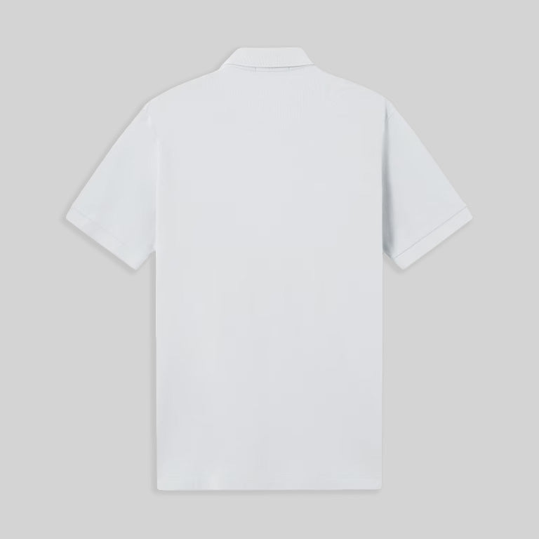 ORGANIC COTTON PIQUÉ SHORT SLEEVE POLO - SKY BLUE