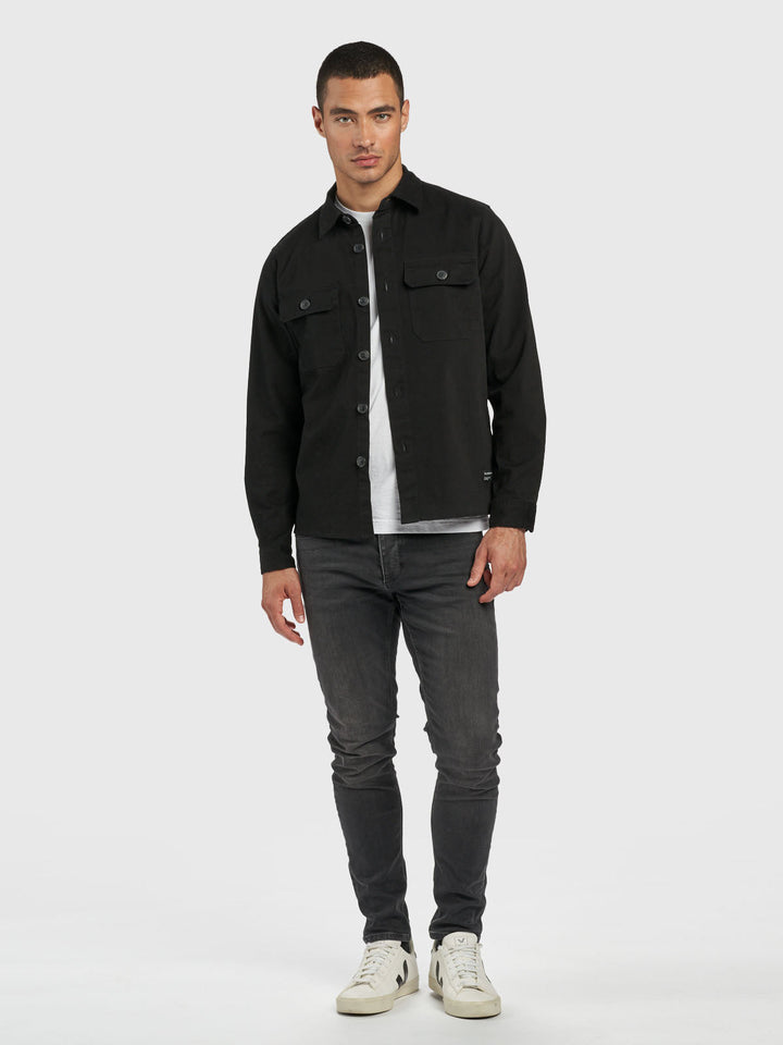 Topper LS Shirt - Black