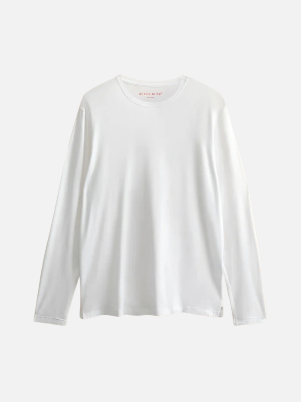 MICRO MODAL LONG SLEEVE T-SHIRT - WHITE