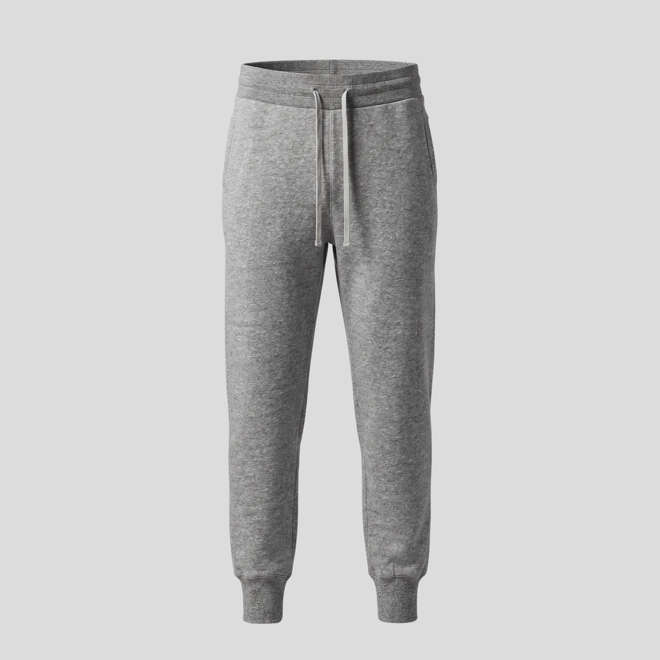 COTTON SWEATPANTS - GRAY