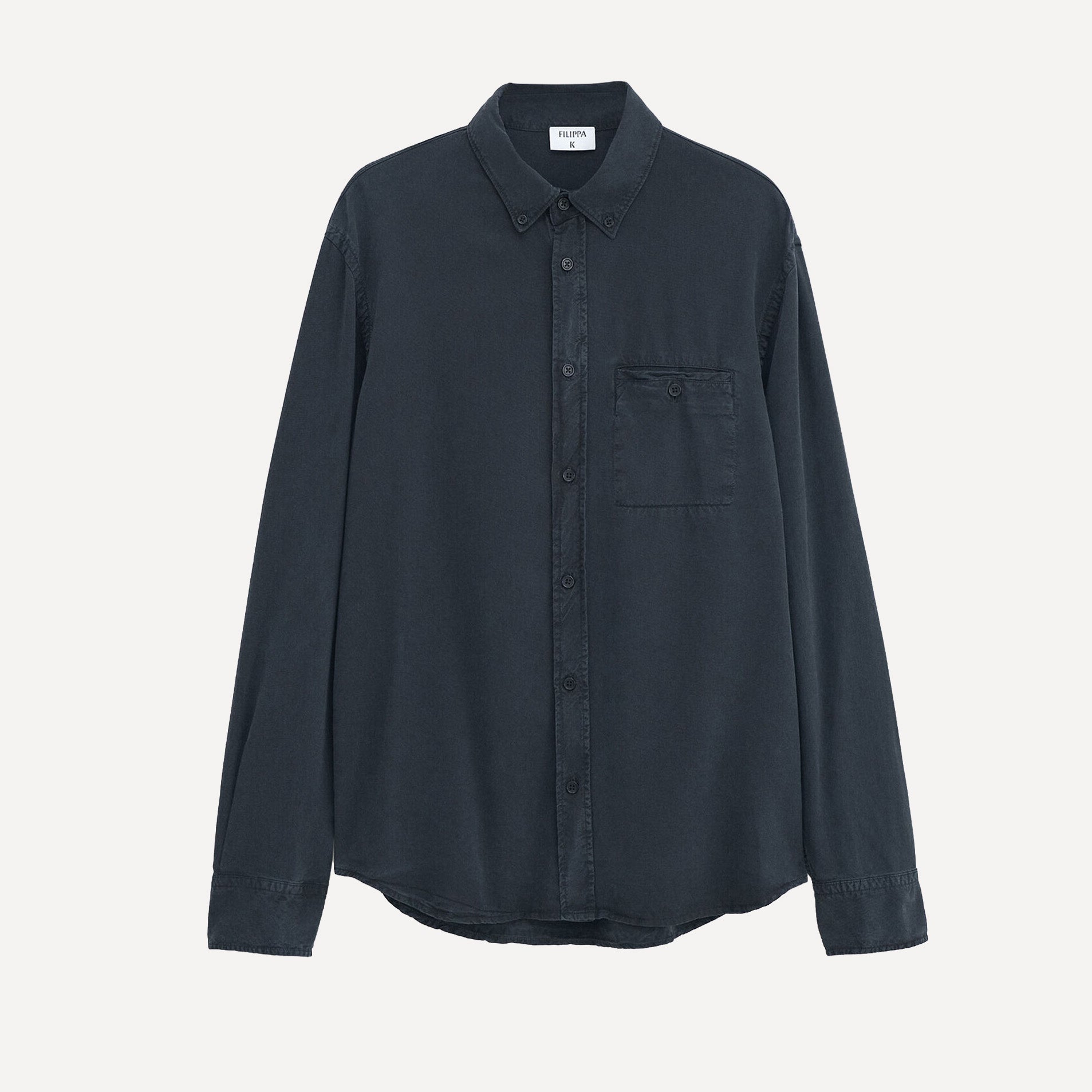 ZACHARY SHIRT - ALMOST BLACK