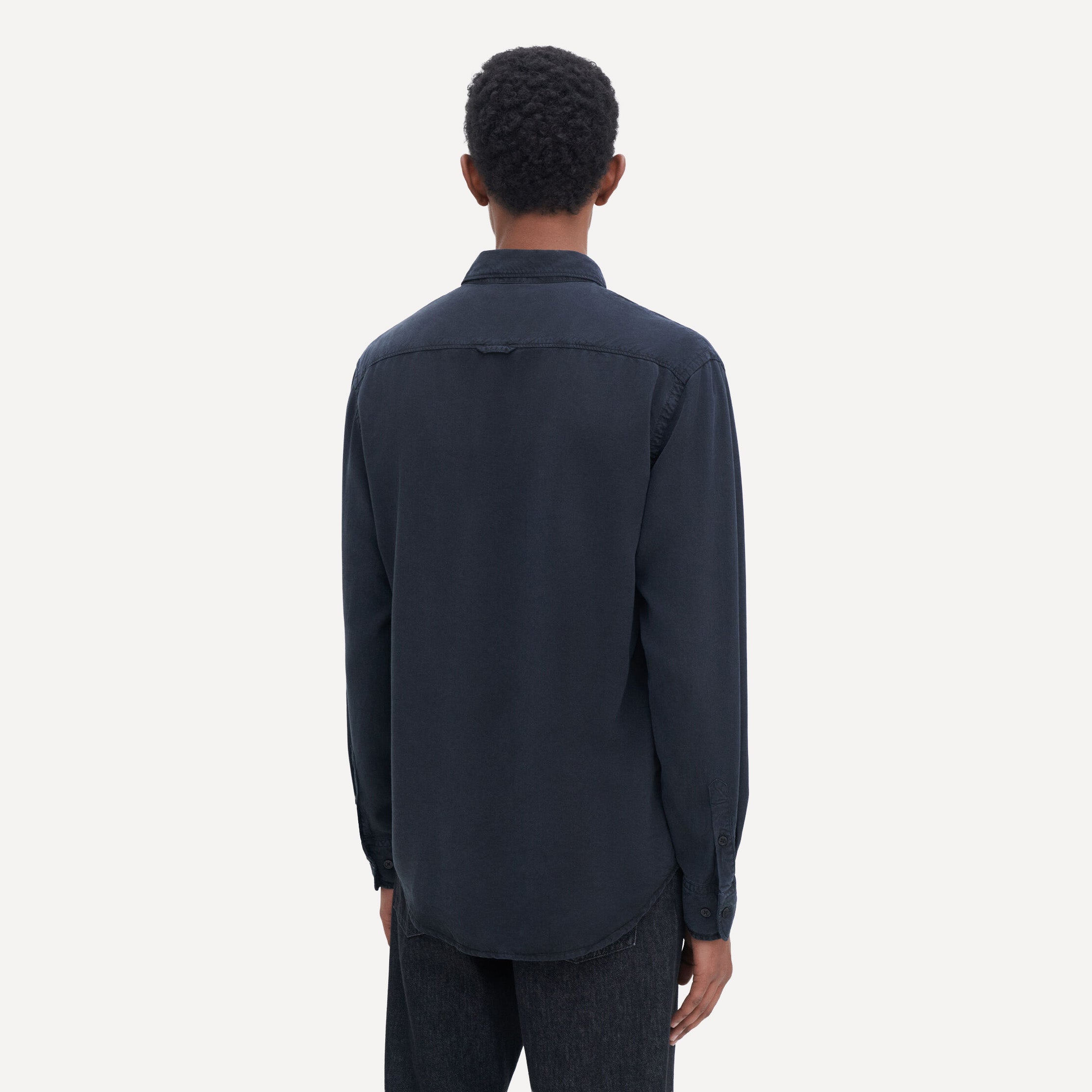 ZACHARY SHIRT - ALMOST BLACK