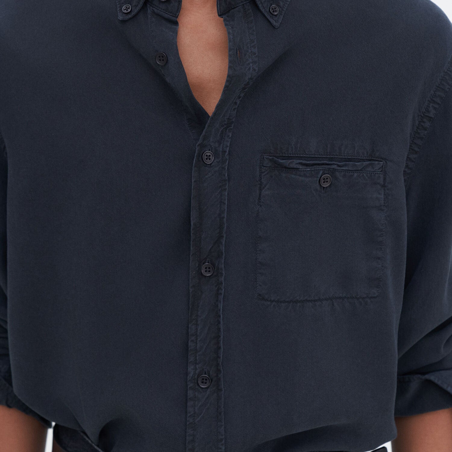 ZACHARY SHIRT - ALMOST BLACK