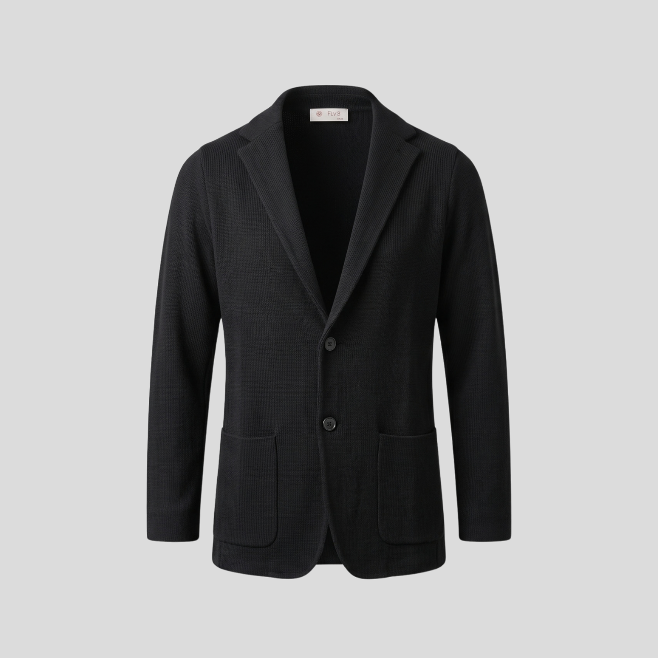 DECONSTRUCTED GHOST BLAZER - BLACK