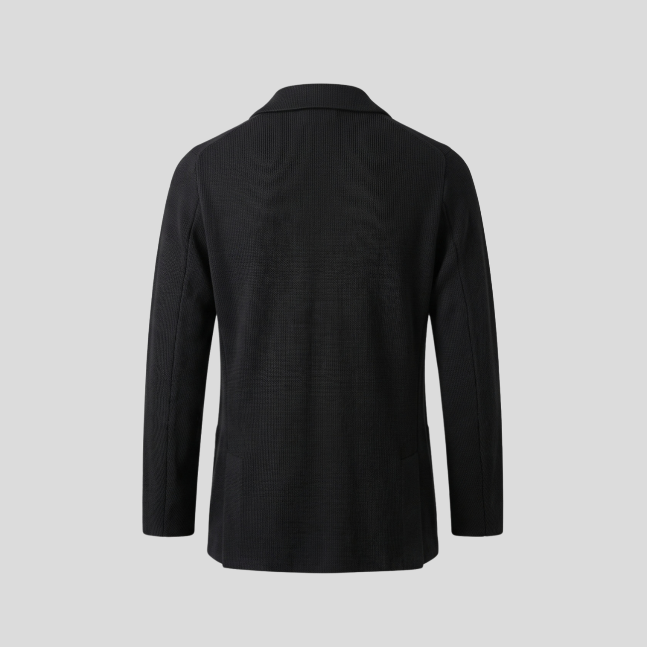 DECONSTRUCTED GHOST BLAZER - BLACK