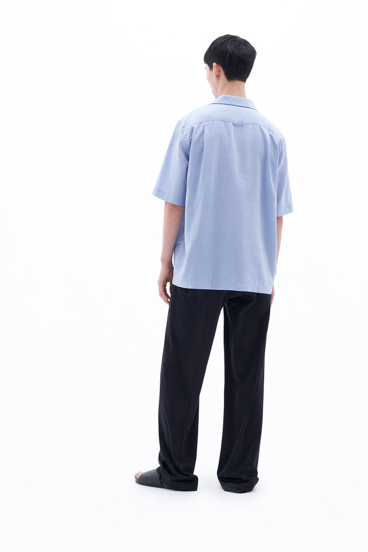 Short Sleeve Shirt - Washed Blue