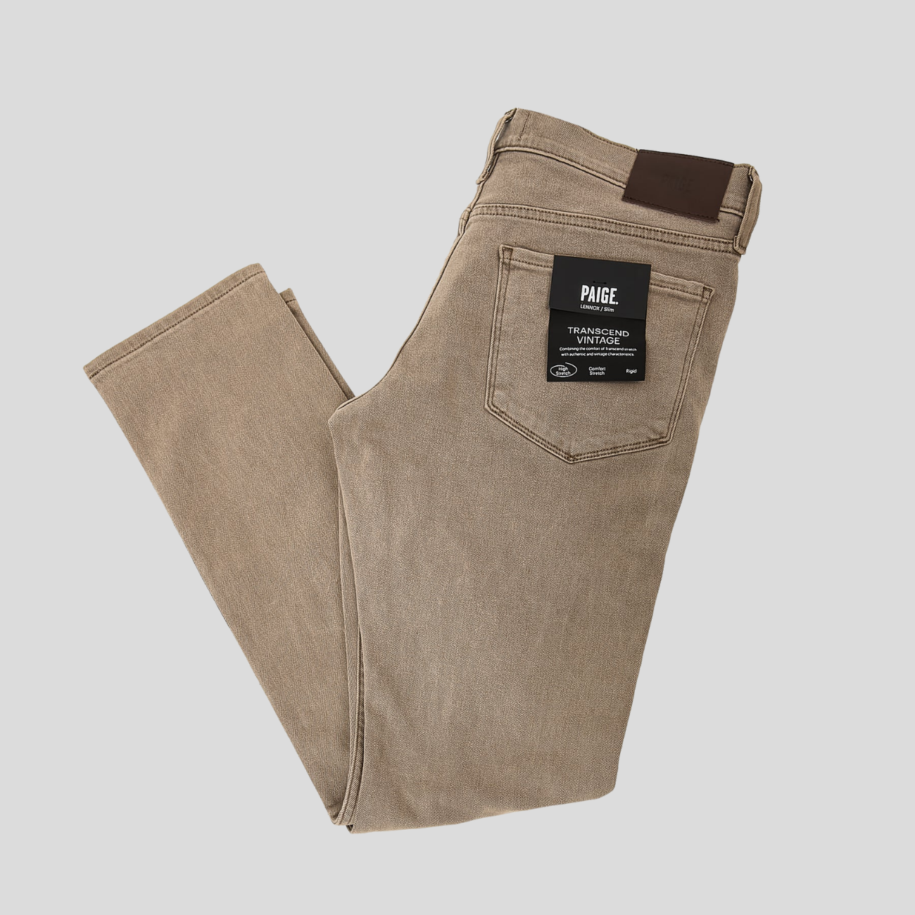 LENNOX TRANSCEND VINTAGE JEANS - CABIN WOOD