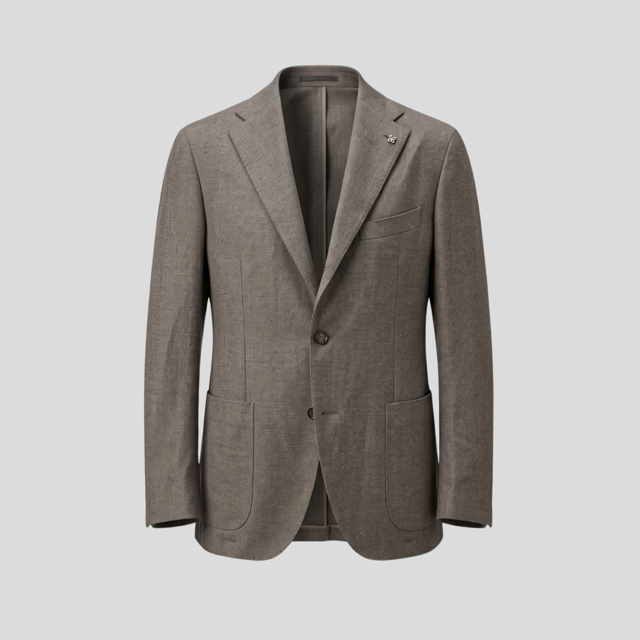CASHMERE BLEND BLAZER - BEIGE