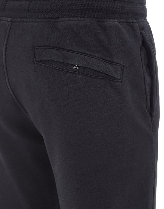 Cargo fleece trousers - BLACK