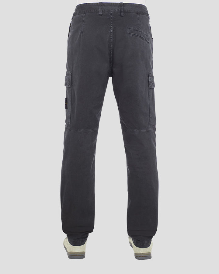 Old treatment regular fit cargo pants - CHARCOAL