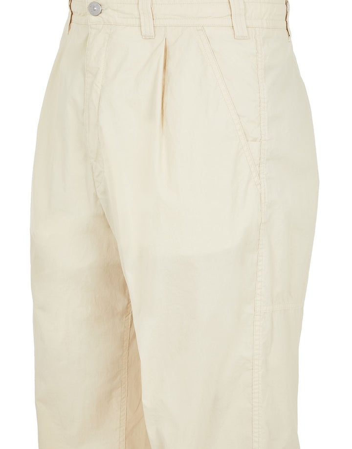 Ghost piece loose fit  chino pants - Beige