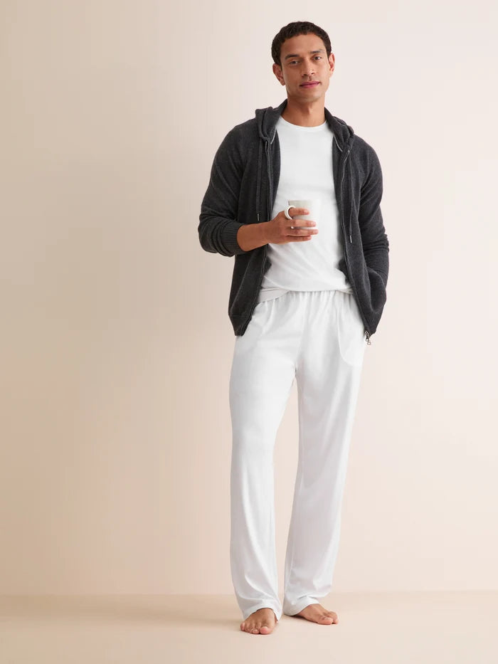 MICRO MODAL T-SHIRT - WHITE