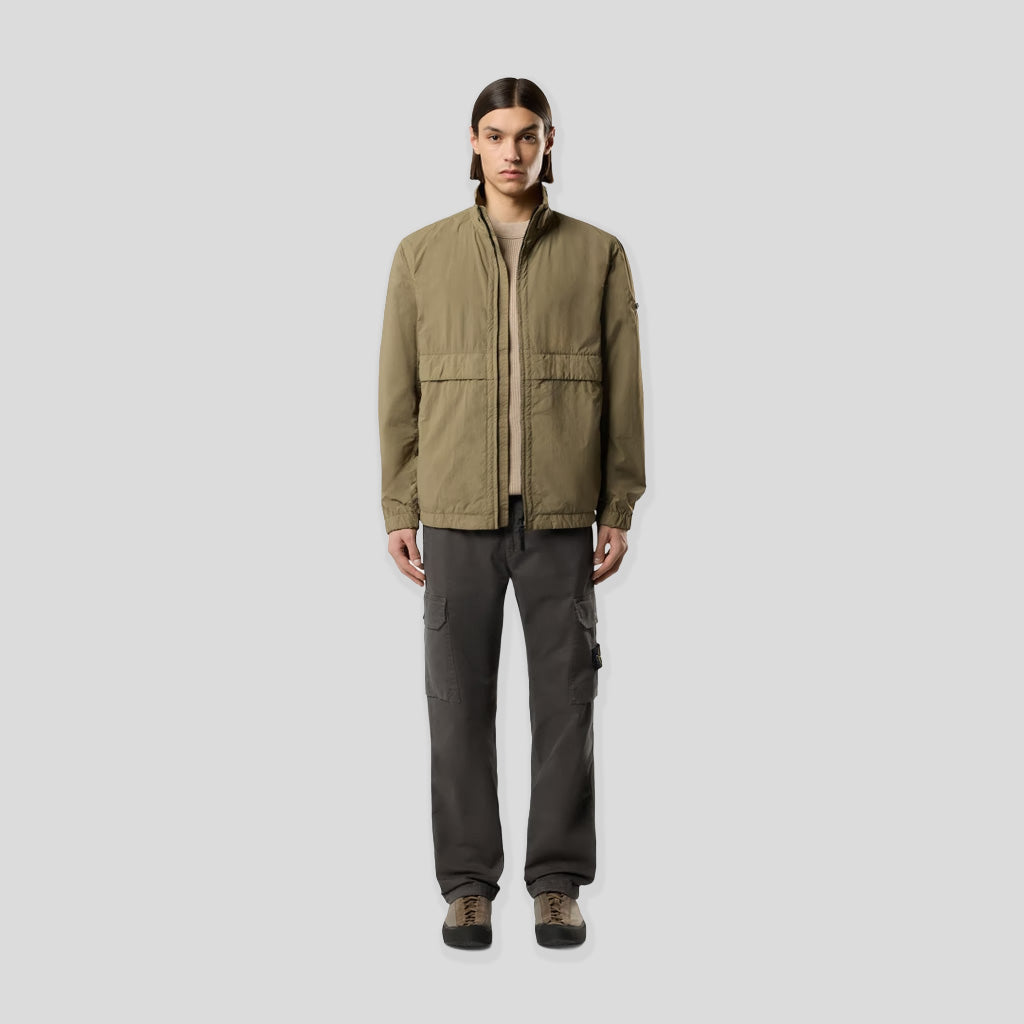 ORGANIC COTTON 'OLD' EFFECT CARGO CHINO TROUSERS - CHARCOAL