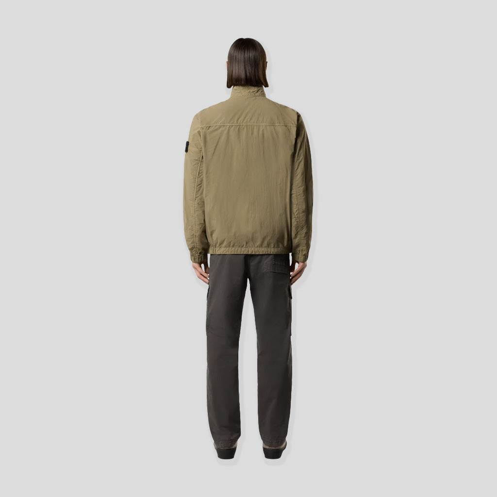 ORGANIC COTTON 'OLD' EFFECT CARGO CHINO TROUSERS - CHARCOAL