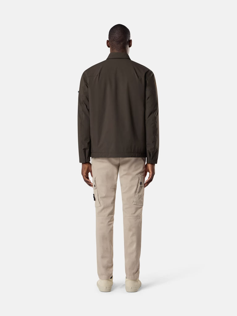 STRETCH 'OLD' EFFECT CARGO PANTS - SAND