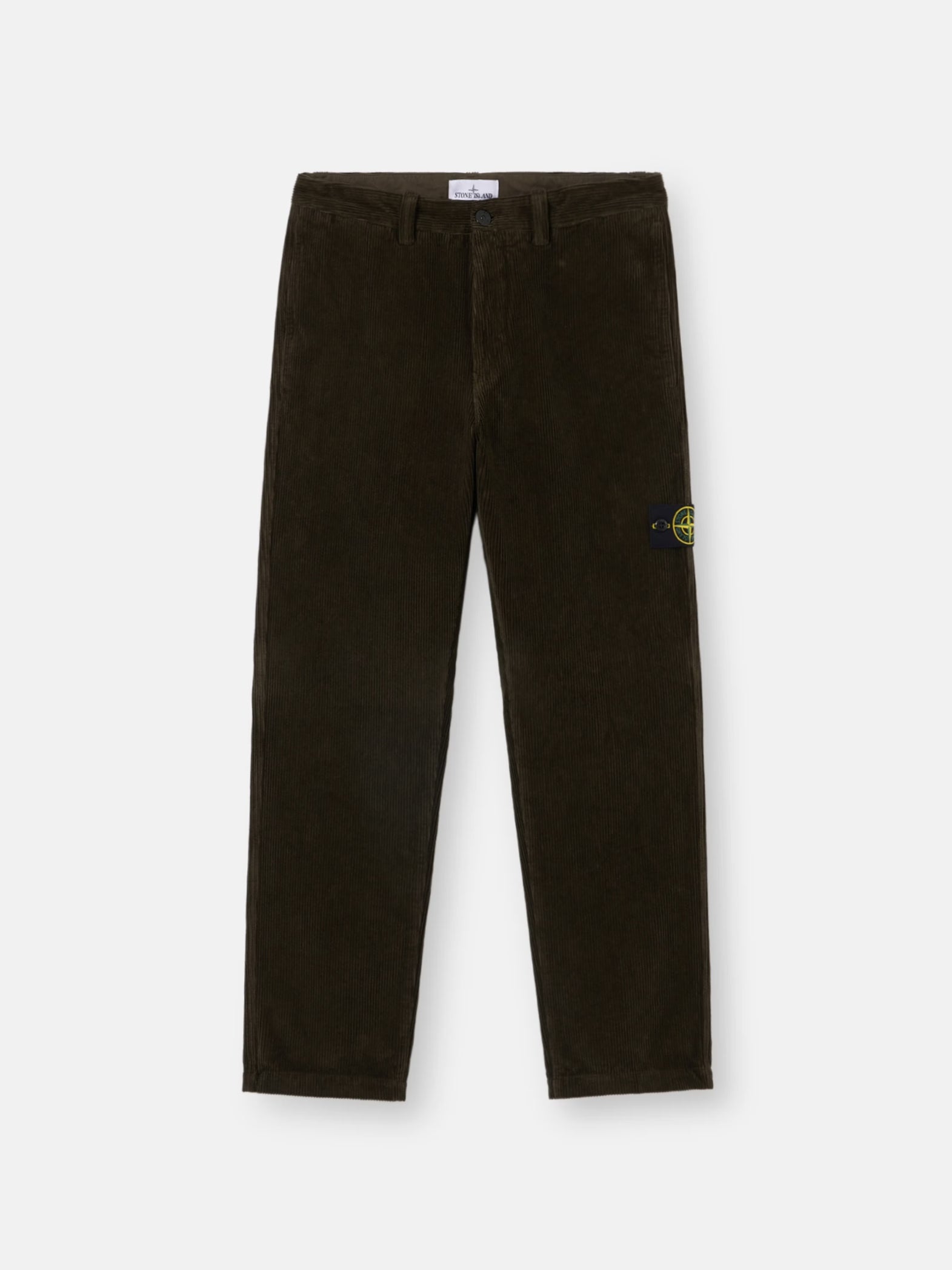 ORGANIC COTTON CORDUROY CHINO PANTS - COAL GRAY