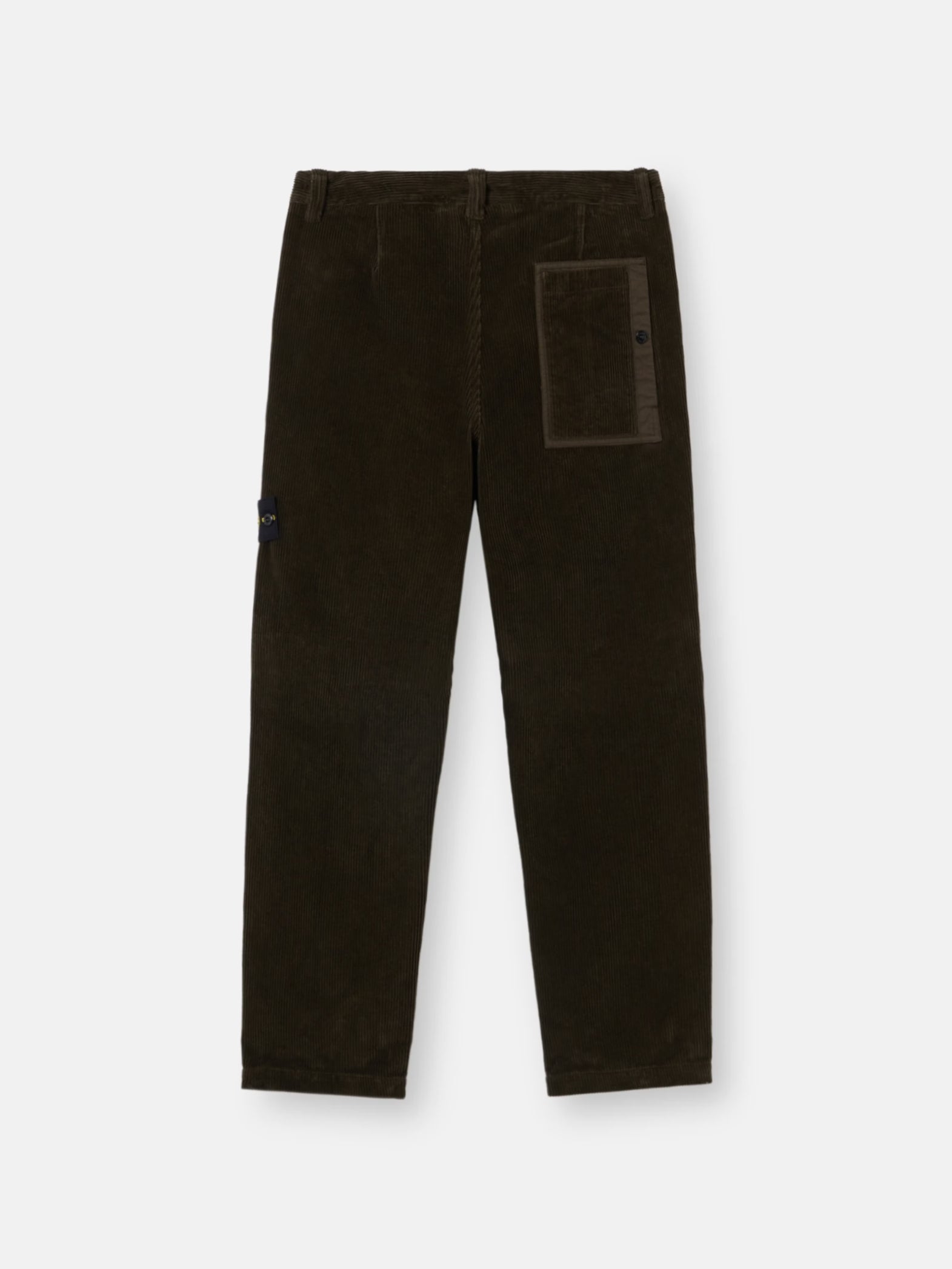 ORGANIC COTTON CORDUROY CHINO PANTS - COAL GRAY