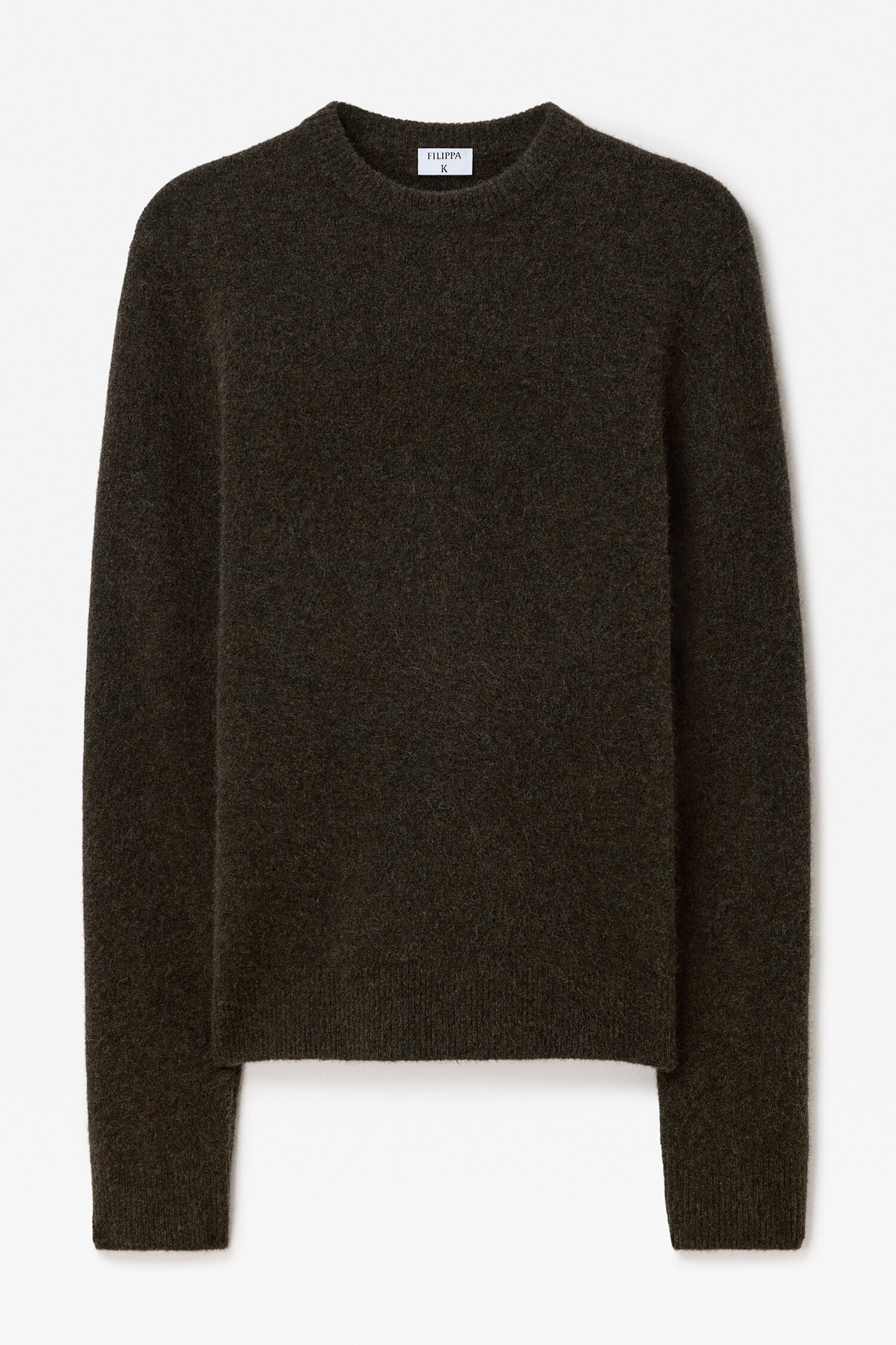 FILIPPA K YAK SWEATER DARK KHAKI