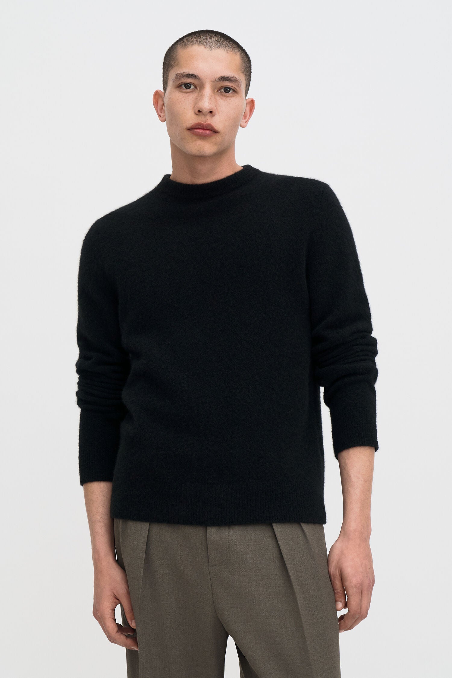 FILIPPA K YAK SWEATER BLACK