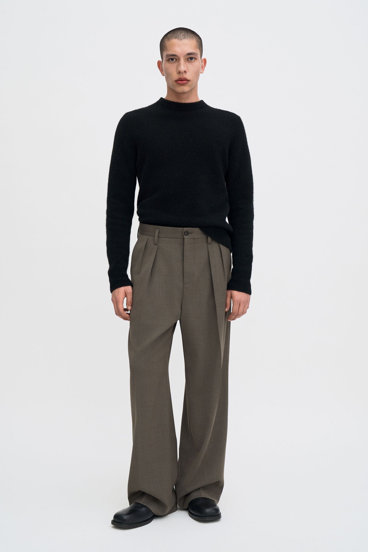 FILIPPA K YAK SWEATER BLACK