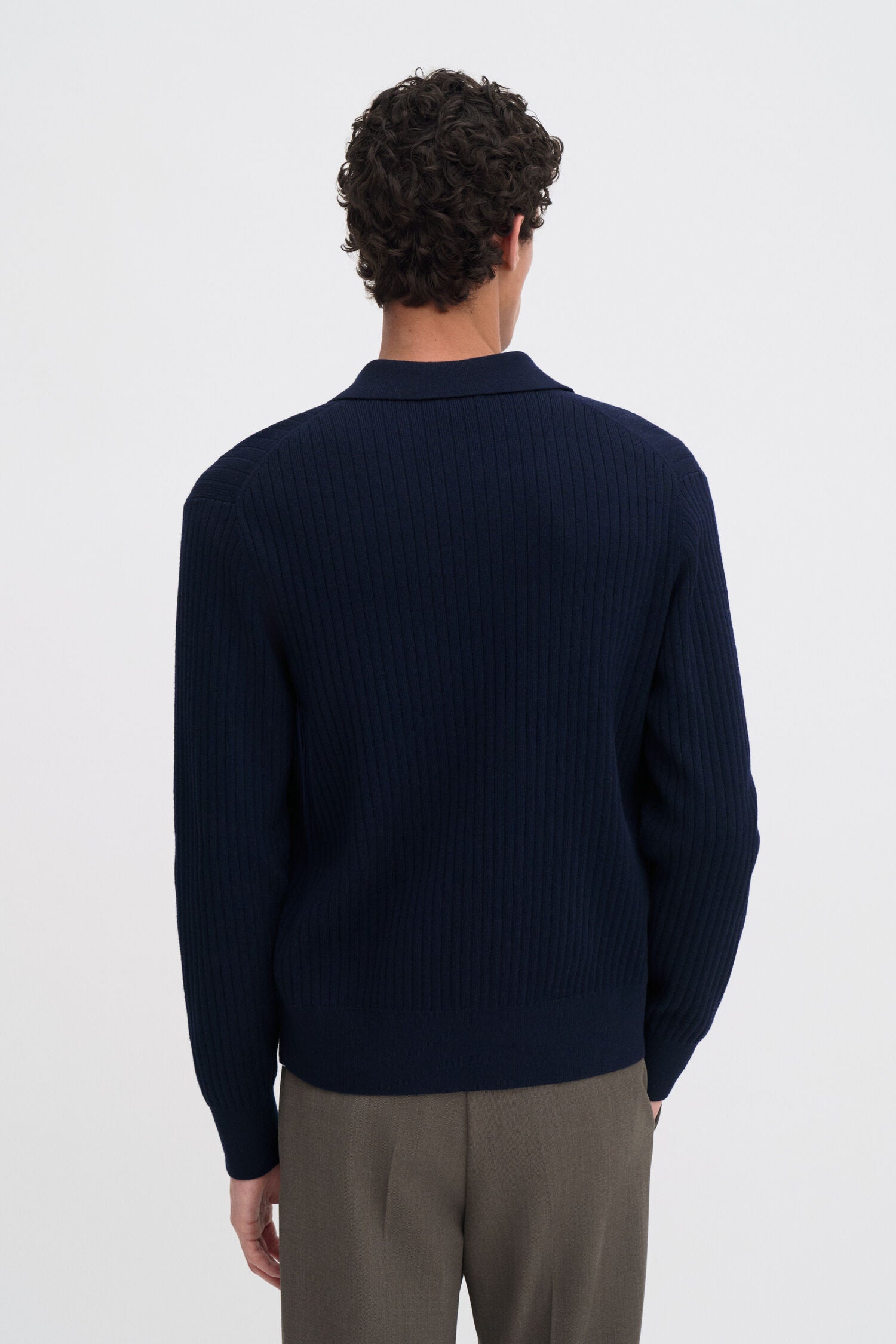 FILIPPA K COTTON MERINO KNIT SHIRT