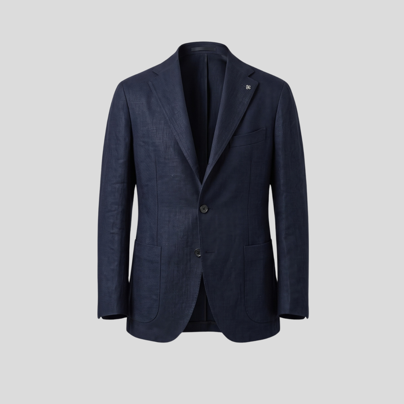 CASHMERE BLEND BLAZER - NAVY