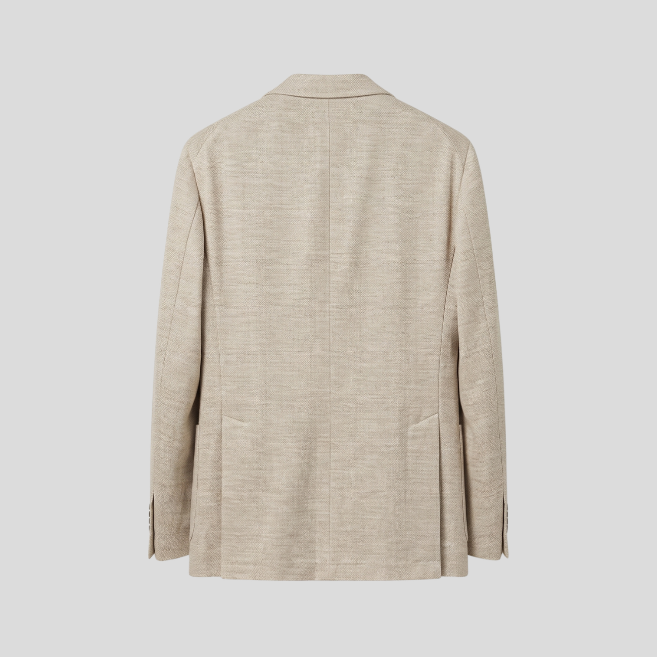 WOOL BLEND BLAZER - CREAM
