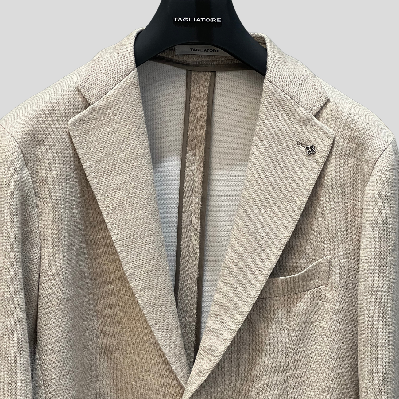 WOOL BLEND BLAZER - CREAM