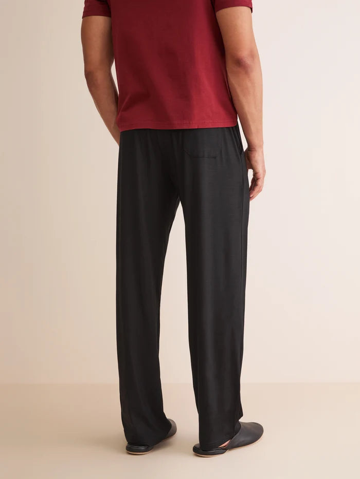 MICRO MODAL LOUNGE PANTS - BLACK