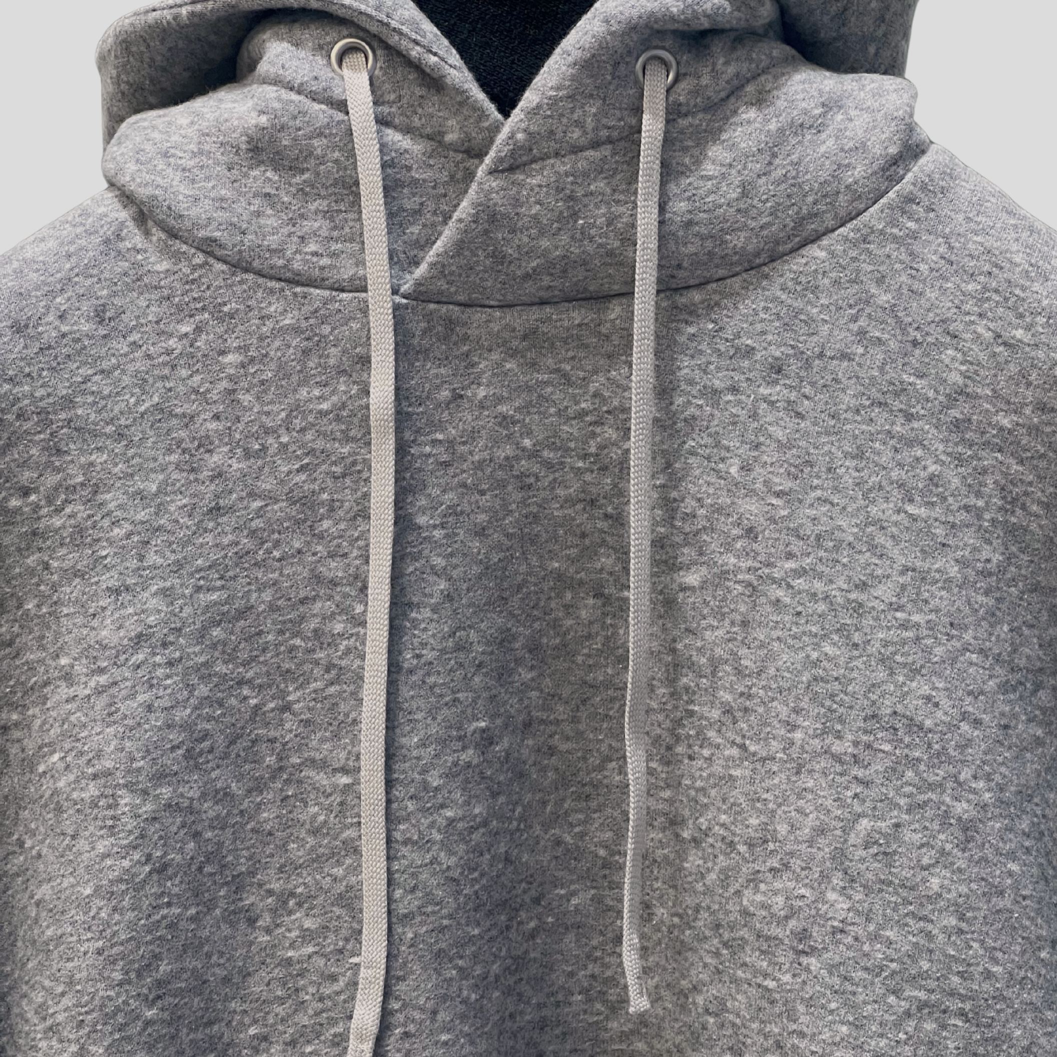 COTTON HOODIE - GRAY