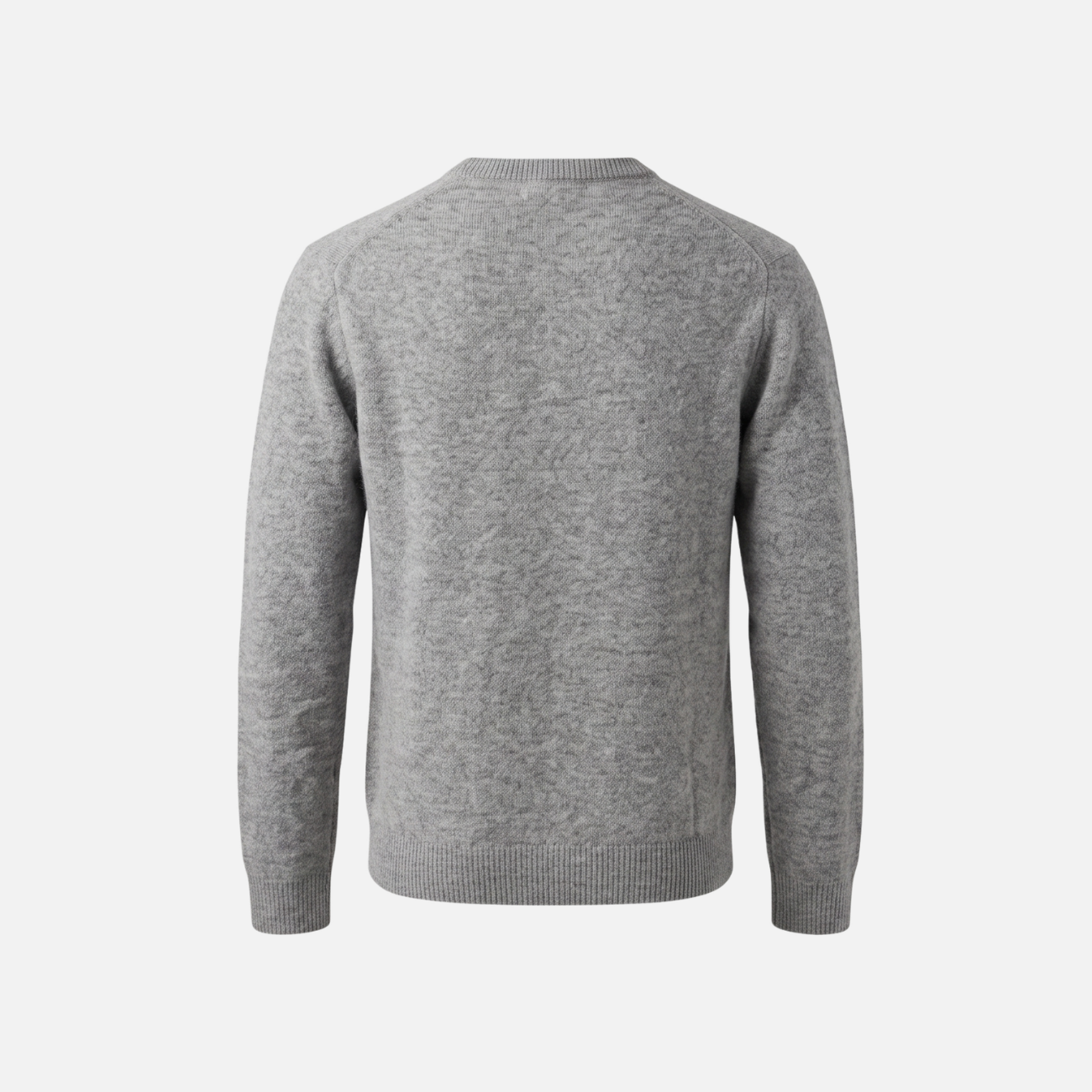 CASHMERE BLEND CREWNECK - GREY