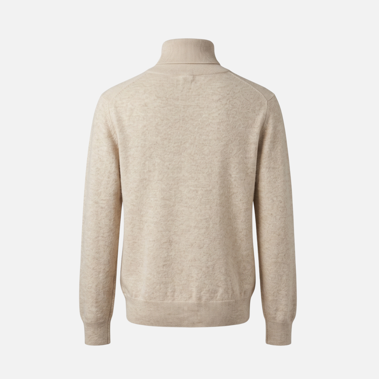 CASHMERE TURTLENECK - CREAM